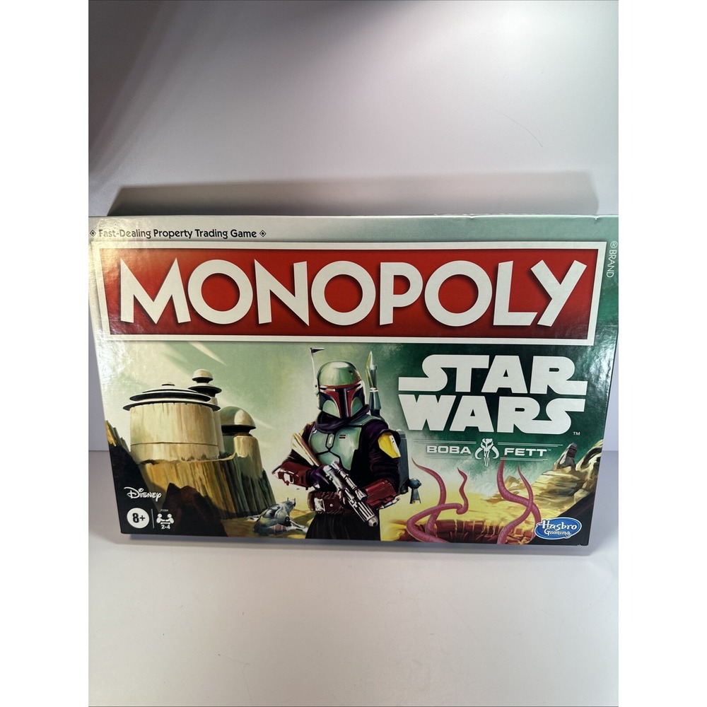 BRAND NEW✨Monopoly: Star Wars Boba Fett Edition Board Game